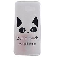 Cat Pattern TPU Material Phone Case for Samsung Galaxy A9/A710/A510/A310