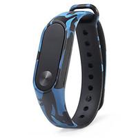 camouflage pattern watch strap for xiaomi mi band 2