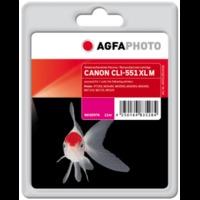 Canon CLI-551MXL AGFA Premium Compatible High Capacity Magenta Ink Cartridge