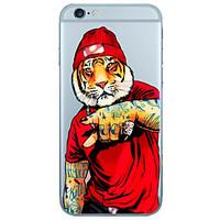 Cartoon Pattern TPU Ultra-thin Translucent Soft Back Cover for iPhone 5 5S SE 6 6S 6Plus 6S Plus