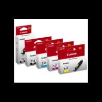 Canon PGI-550PGBK/ CLI-551 BK/C/M/Y Original Black & Colour Ink Cartridge 5 Pack