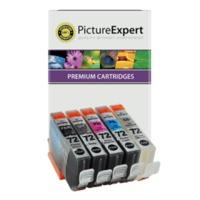 Canon PGI-72 PBK/GY/PM/PC/CO Compatible Ink Cartridge Multipack