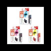 Canon CLI-8 C/M/Y Peach Compatible Colour Ink Cartridge 3 Pack