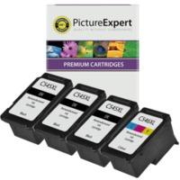 Canon PG-545XL x3 & CL-546XL x1 Compatible High Capacity Black & Colour Ink Cartridge 4 Pack
