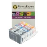 canon bci 3e bk bci 6 bk c m y compatible black colour ink cartridge 5 ...