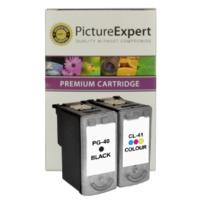 Canon PG-40 / CL-41 Compatible Black & Colour Ink Cartridge 2 Pack