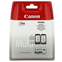 Canon PG-545 & CL-546 Original Black & Colour Ink Cartridge 2 Pack