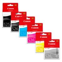 canon pgi 525 bk cli 526 bkcmygy original black colour ink cartridge 6 ...