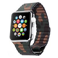 camouflage pattern genuine leather green leather leather loop for appl ...