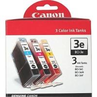 Canon BCI-3e C/ M/ Y Original Colour Ink Cartridge 3 Pack