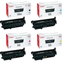 Canon 723HBK/C/M/Y Original Black & Colour Toner Cartridge Multipack