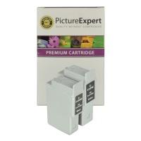 canon bci 21bk bci 21c compatible black colour ink cartridge 2 pack