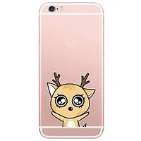 Cartoon Pattern TPU Ultra-thin Translucent Soft Back Cover for iPhone 7 Plus 7 6s Plus 6 Plus 6s 6 SE 5s 5