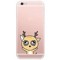 cartoon pattern tpu ultra thin translucent soft back cover for iphone  ...