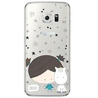 Cartoon TPU Soft Ultra-thin Soft Back Cove for Samsung Galaxy S7 edge / S7 / S6 edge plus / S6 edge / S6 / S5/S4