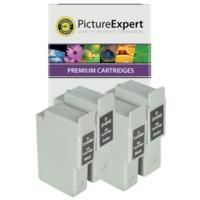 Canon BCI-21BK/ BCI-21C Compatible Black & Colour Ink Cartridge 4 Pack