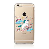case for iphone 7 7 plus unicorn pattern tpu soft back cover cartoon f ...