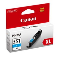 Canon CLI-551CXL Original High Capacity Cyan Ink Cartridge