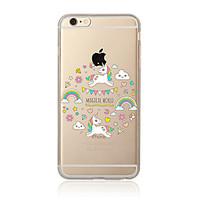 Case For iPhone 7 7 Plus Unicorn Pattern TPU Soft Back Cover Cartoon For iPhone 6 Plus 6s Plus iPhone 5 SE 5s 5C 4s