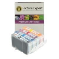 canon bci 6 bk c m y compatible black colour ink cartridge 4 pack