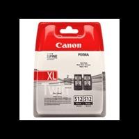 Canon PG-512 Original High Capacity Black Ink Cartridge Twinpack