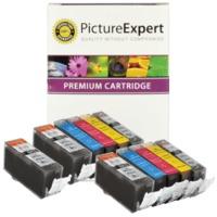 Canon PGI-520/CLI-521 Compatible Black & Colour Ink Cartridge 11 Pack