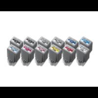 canon pfi 1000 original black colour ink cartridge 12 pack