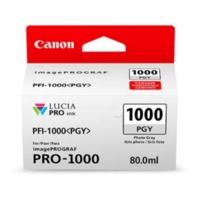 canon pfi 1000pgy original photo grey ink cartridge