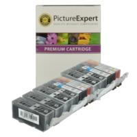 Canon PGI-525 BK, CLI-526 Bk/C/M/Y Compatible Black & Colour Ink Cartridge 12 Pack