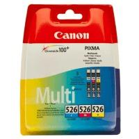 Canon CLI-526 C/M/Y Original Colour Ink Cartridge 3 Pack