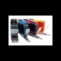 Canon BCI-3e Bk/ C/ M/ Y Original Black & Colour Ink Cartridge 4 Pack