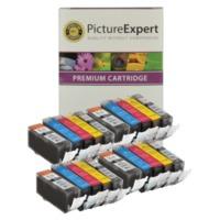 canon pgi 520 cli 521 bkcmy compatible black colour ink cartridge 20 p ...