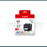 canon pgi 2500xl original black colour ink cartridge 4 pack