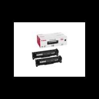 canon 718bk 2662b005aa original black toner cartridge twinpack