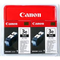 Canon BCI3e Black Twin Pack Ink Cartridges