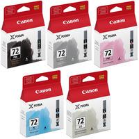 Canon PGI-72 PBK/GY/PM/PC/CO Multipack Ink Cartridge