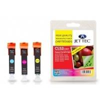 Canon CLI521 CMY Remanufactured Ink Cartridge by JetTec CL52CMY