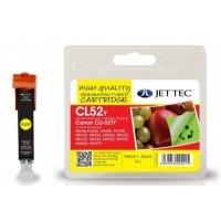 Canon CLI521 Yellow Remanufactured Ink Cartridge by JetTec CL52Y