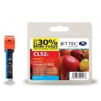 Canon CLI521 Cyan Remanufactured Ink Cartridge by JetTec CL52C