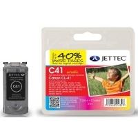 Canon CL41 Colour Remanufactured Ink Cartridge by JetTec C41
