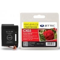 canon bx3 black remanufactured ink cartridge by jettec cx03