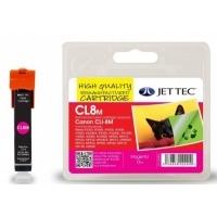 canon cli8m magenta remanufactured ink cartridge by jettec cl8m