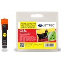 Canon CLI8Y Yellow Remanufactured Ink Cartridge by JetTec CL8Y