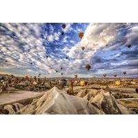cappadocia hot air balloon ride with small group full day city tour