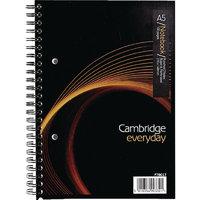 Cambridge Everyday A5 Wirebound Notebook 100 Pages
