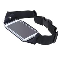 Casual Waist Sport Running Pouch Pack Bag Sweatproof Purse Mobile Phone Wallet Zipper Case Holder with Belt for 5\