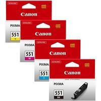 Canon CLI-551 Ink Cartridge Multipack (B/C/M/Y)