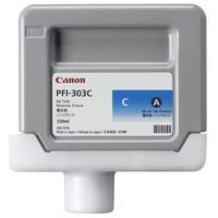 canon cyan pfi 303c ink cartridge 330ml