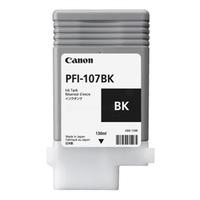 canon pfi 107bk black ink cartridge 130ml