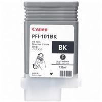 canon pfi 101bk black ink cartridge